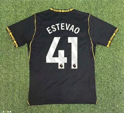 Estevao Chelsea Auswärtstrikot 2027 Neue Saison Fußballtrikot Set