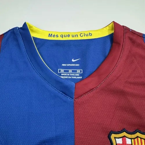Barcelona 2006 07 Home Kids Jersey Soccer Shirt