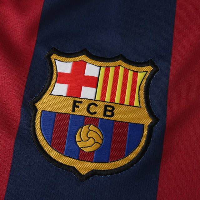 Barcelona 2014-15 Season Home  Retro Jersey Trikot Soccer Shirt