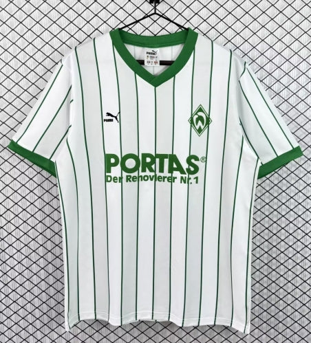Camiseta de fútbol retro local del Werder Bremen 1987/1988