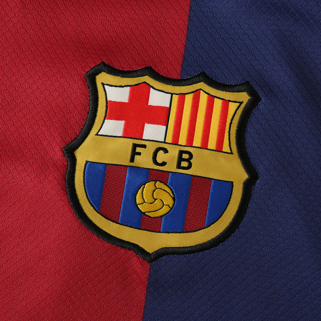 FC Barcelona 2024-2025 Season Home Football Jersey Trikot Maillot
