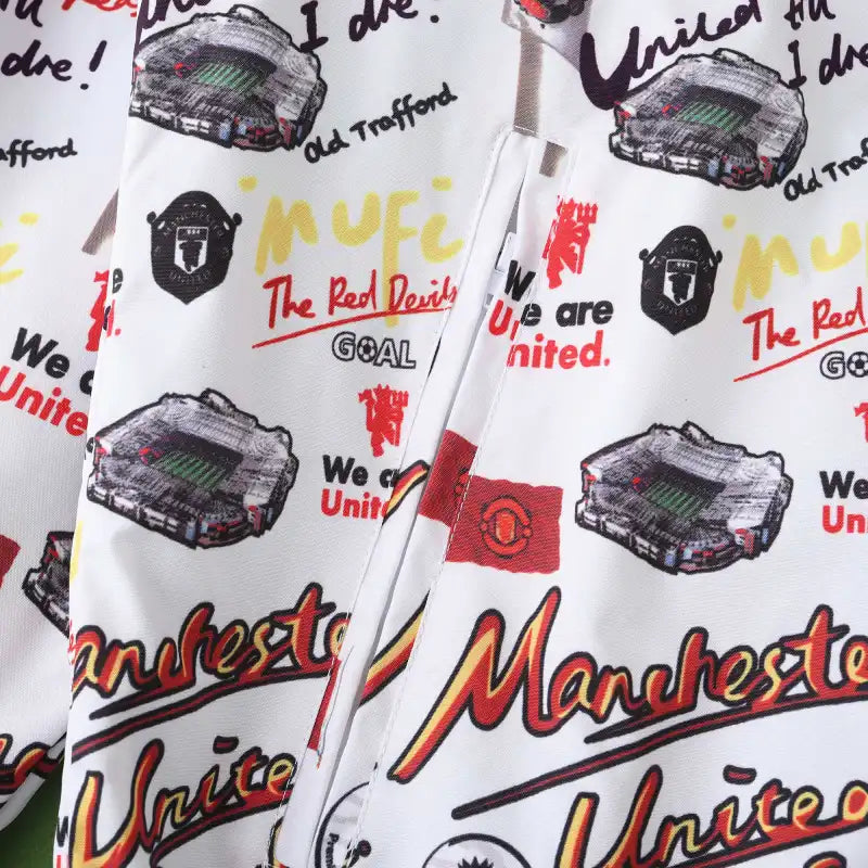 Manchester United F.C. Wende-Windbreaker – Wendbare Jacke