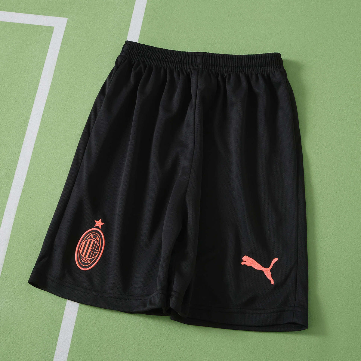 A.C. Milan 2026-2027 Season Third Black Kids Football Jersey Trikot Maillot