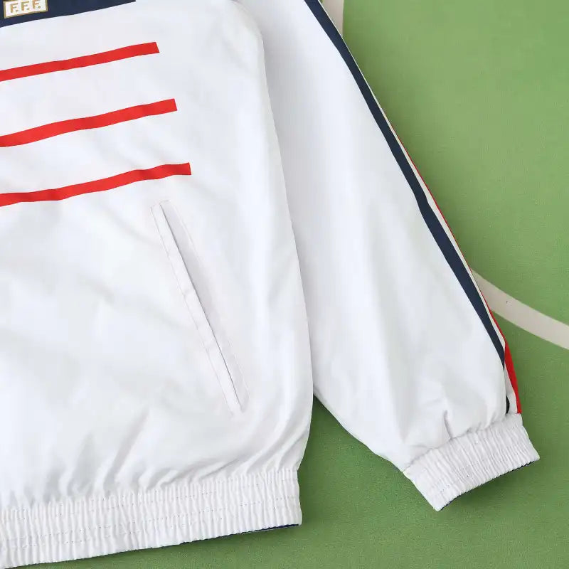 Frankreich Retro Vintage Wende-Windjacke - Wendbare Jacke