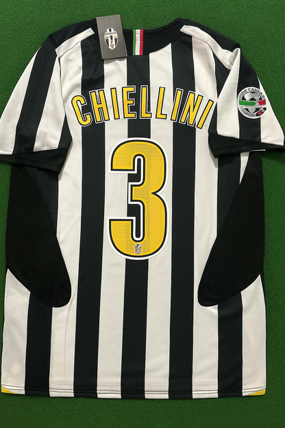 Giorgio Chiellini Juventus 2005-2006 Retro Trikot | Kit | Trikot | Maillot Fußballtrikot