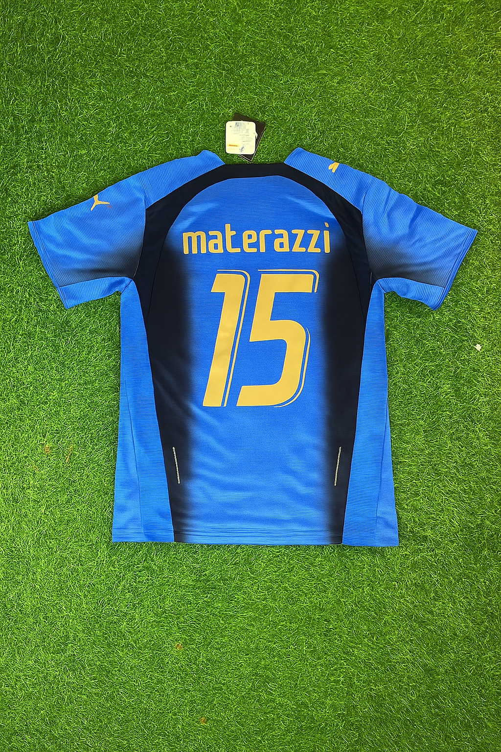 Marco Materazzi – Italien WM 2006 Retro Trikot Fußball T-Shirt