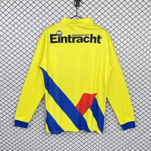 Maillot rétro domicile à manches longues de l’Eintracht Francfort, saison 1993/1996