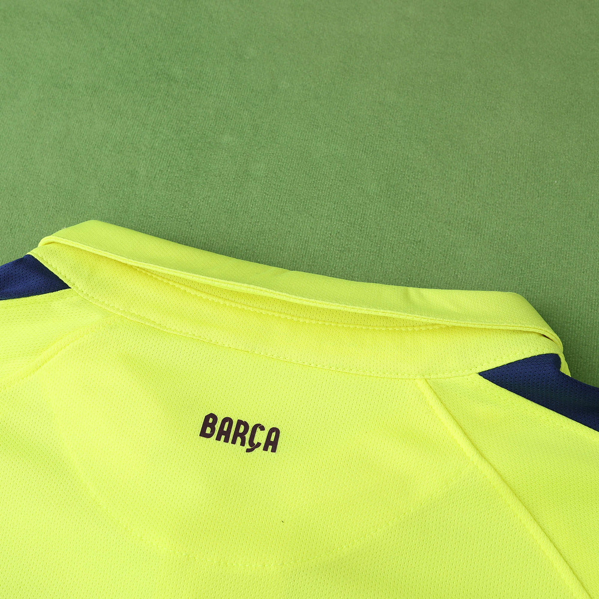 Lionel Messi Barcelone 14/15 Maillot Rétro Jaune Trikot Maglia Chemise de football