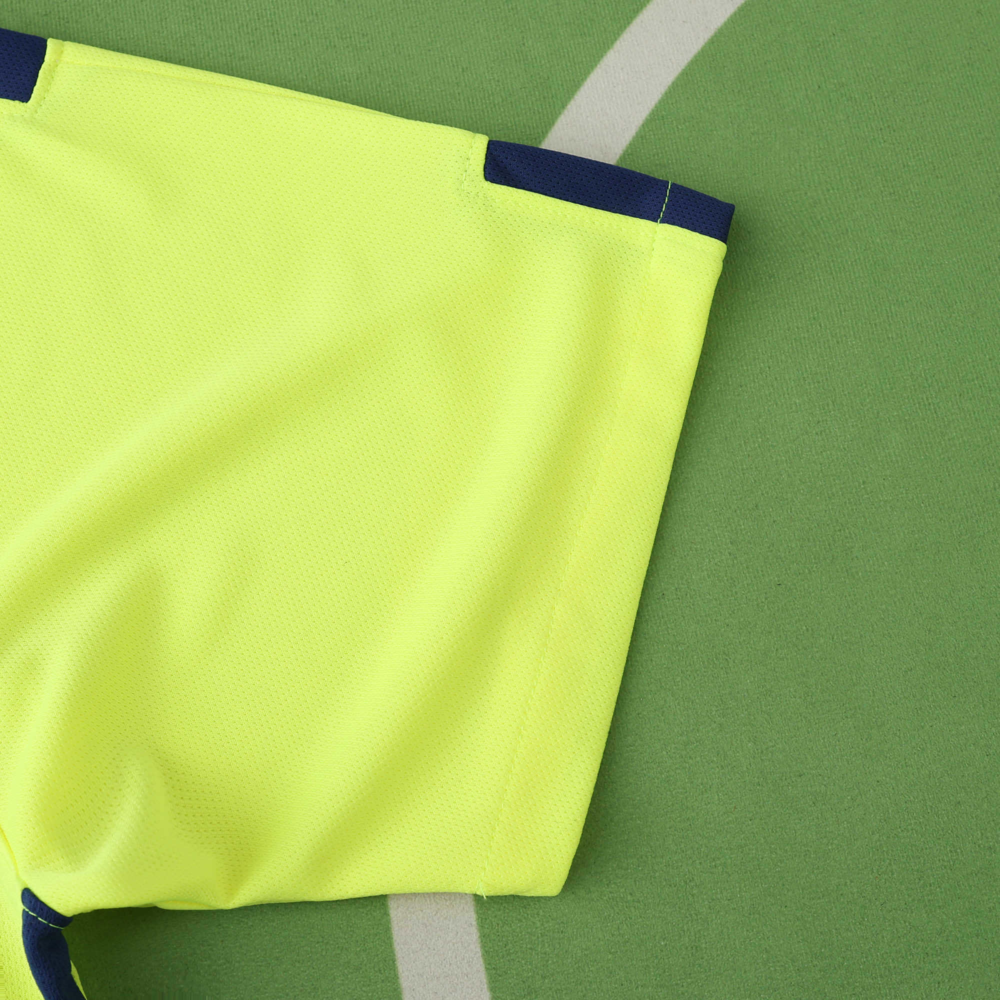 FC Barcelona 2014-2015 Season Away Yellow Retro Football Jersey Trikot Maillot