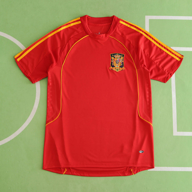 Spain EURO 2008 Retro Football Jersey