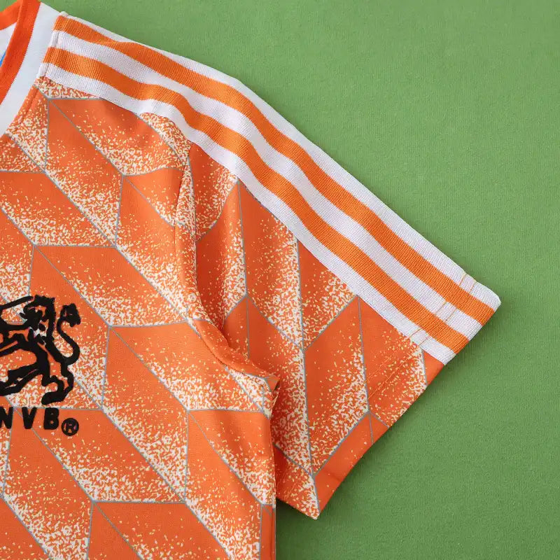 Niederlande 1988 Heim Retro Kinder-Trikot Fußballtrikot