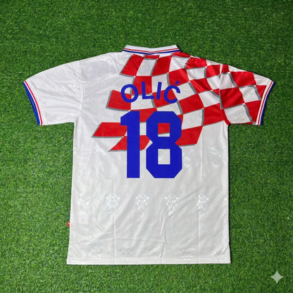 Ivica Olic Kroatien Retro-Fußballtrikot-Set