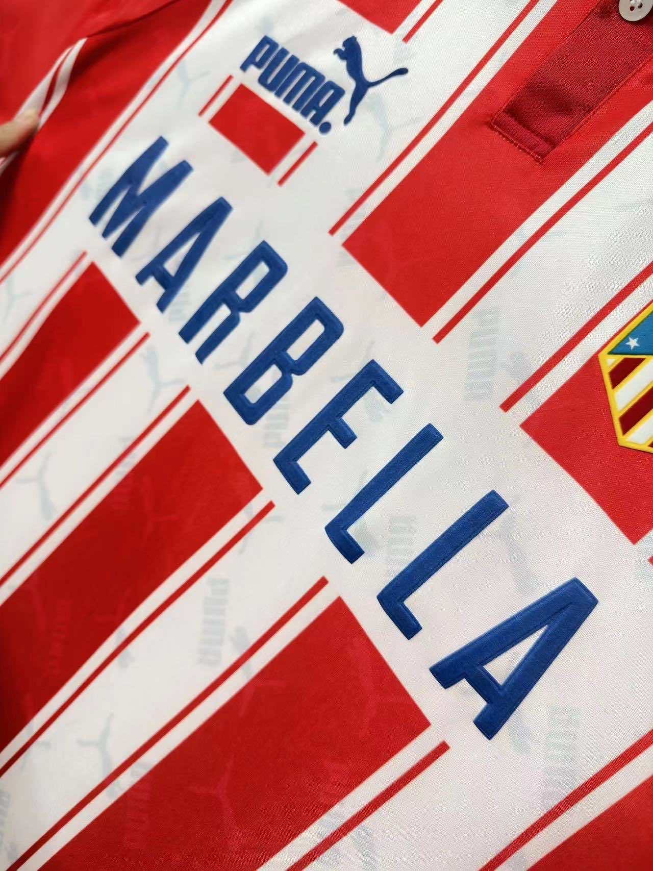 Atlético de Madrid 1994-1995 Season Home Retro Football Jersey Trikot Maillot