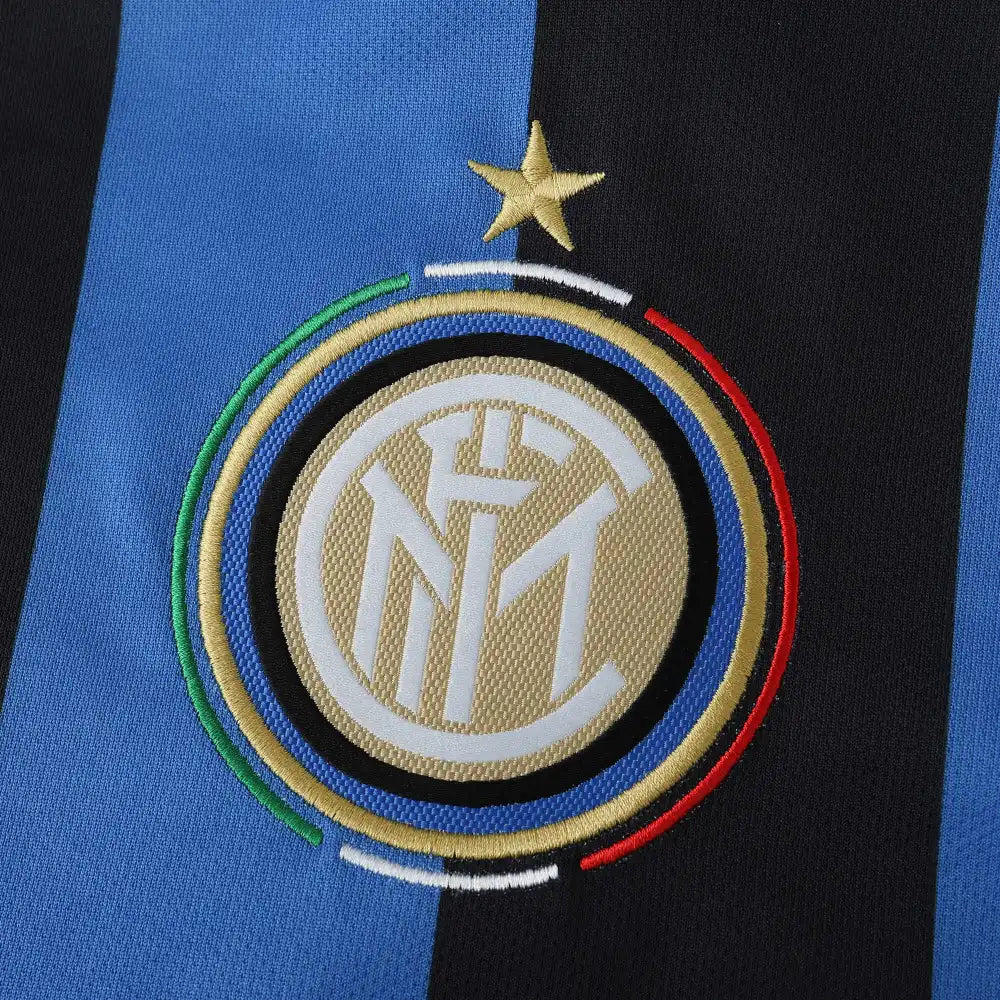 F.C. Internazionale Milano 2009-2010 Season Home Retro Football Jersey Trikot Maillot
