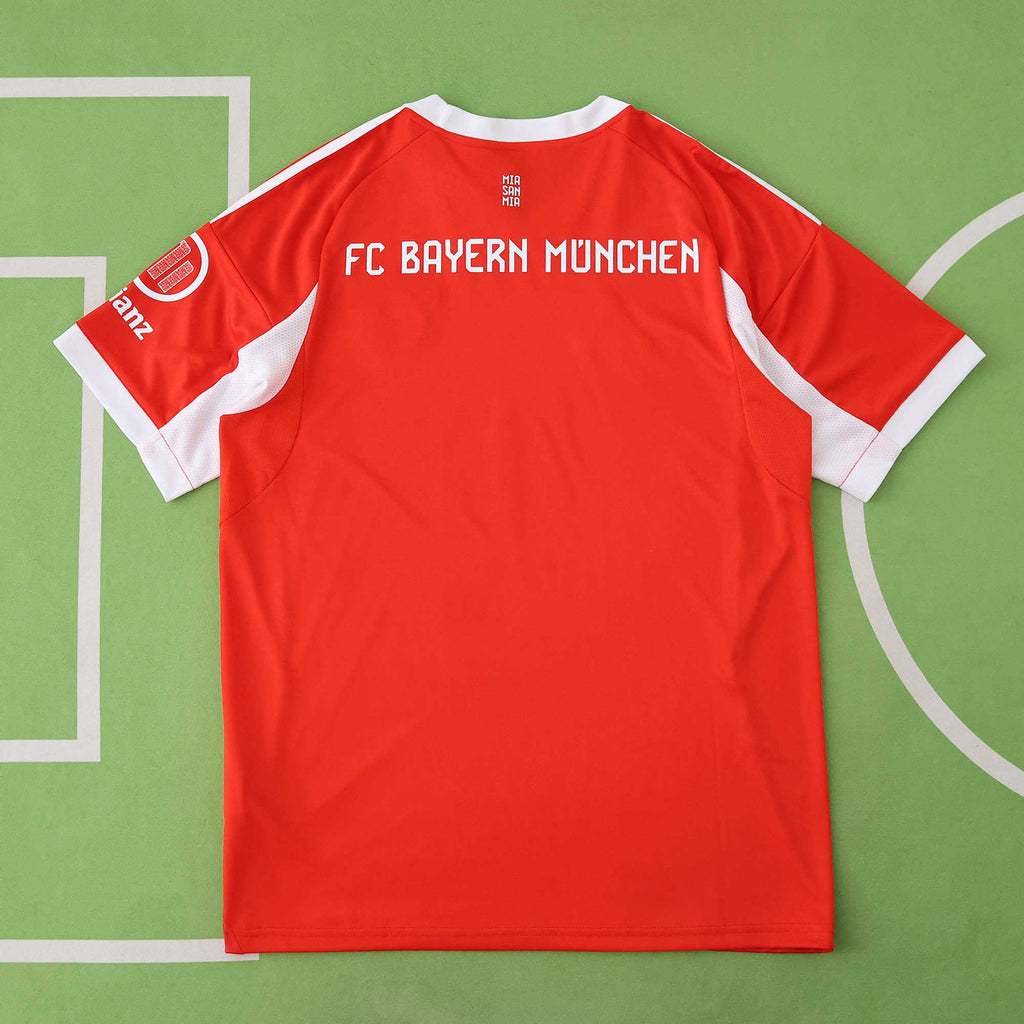 F.C Bayern München 2025-2026 Season Home Football Jersey Trikot Maillot