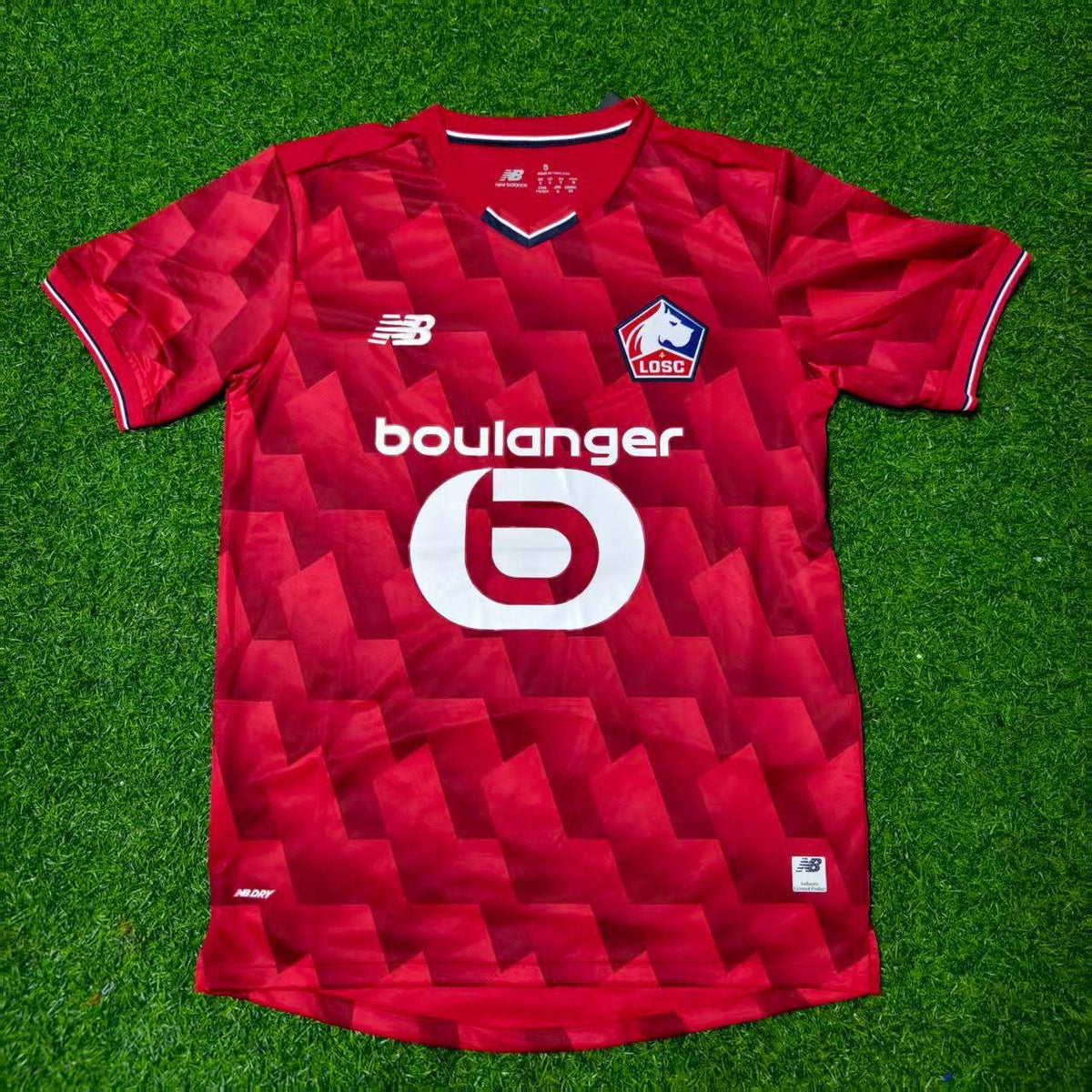 Rafael Leão #7 LOSC Lille Heim-Retro-Fußballtrikot