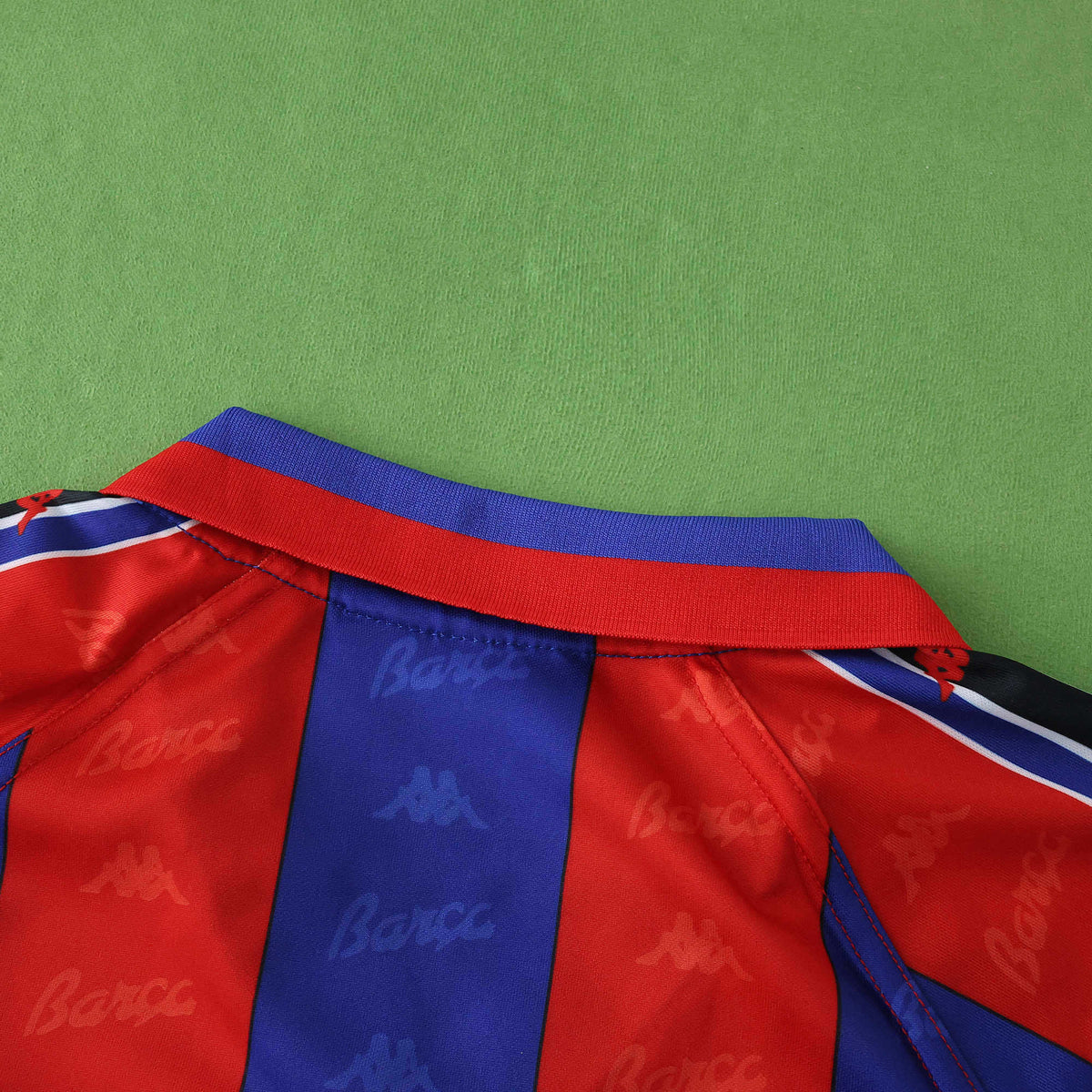 FC Barcelona 1996-1997 Season Home Kids Retro Football Jersey Trikot Maillot