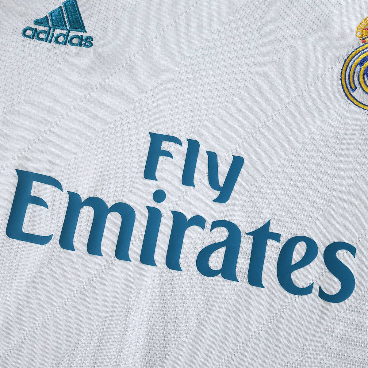 Real Madrid C.F. 2017-2018 Season Kids Home Retro Football Jersey Trikot Maillot