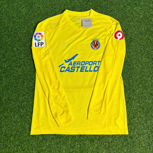Villarreal CF 2008/2009 Long Sleeve Retro Football Jersey