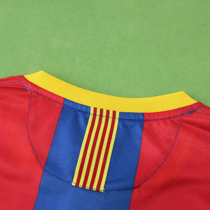 FC Barcelona 10/11 Season Home Final Match Retro Jersey Trikot Soccer Shirt