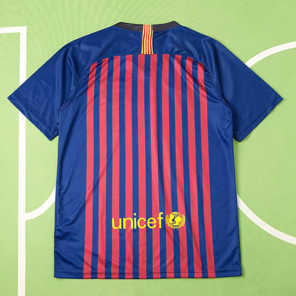 Barcelona 2018-19 Saison Heim Retro Trikot Fußballshirt
