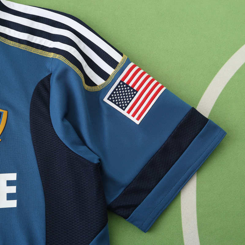 LA Galaxy 11/12 Season Away Retro Blue Jersey Trikot Soccer Shirt