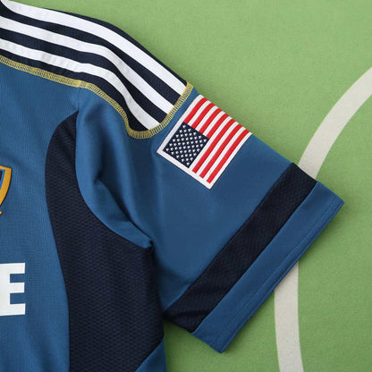 LA Galaxy 11/12 Season Away Retro Blue Jersey Trikot Soccer Shirt