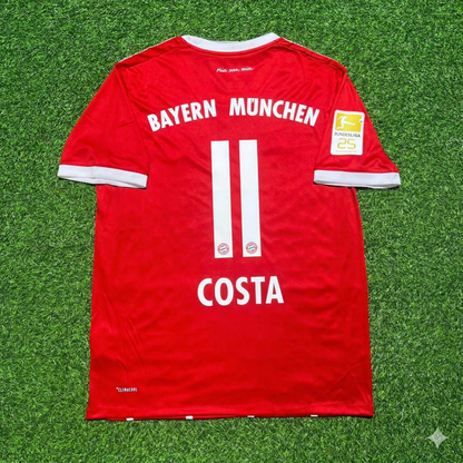 Bayern Munich 2017/18 Home Retro Jersey – Douglas Costa