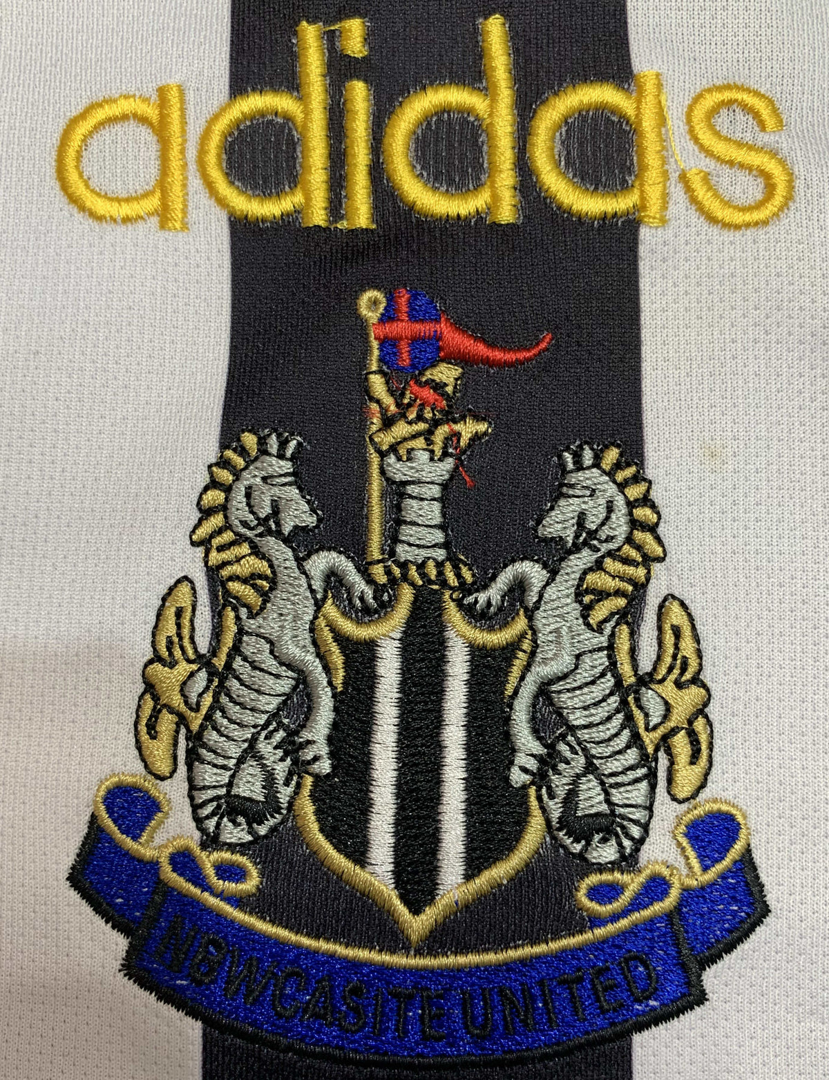Newcastle United 1997-1999 Season Home Retro Football Jersey Trikot Maillot