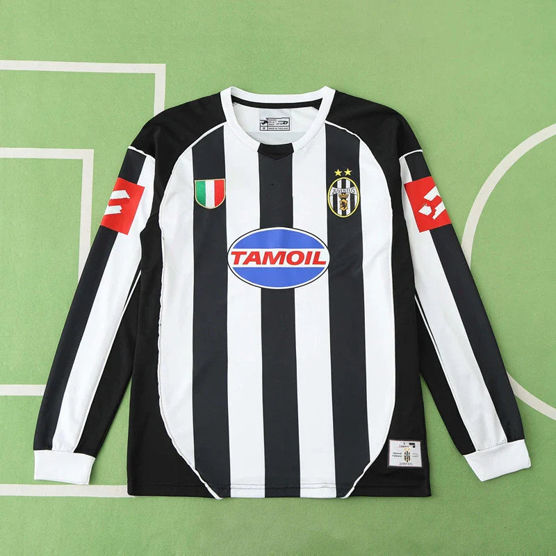 Juventus FC 02/03 Saison Heim Retro Trikot Fußballhemd