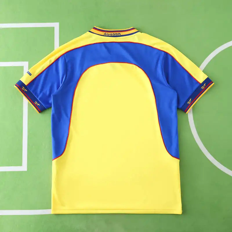 Colombia 2001 Season Home Field Yellow Retro Jersey Trikot Soccer Shirt