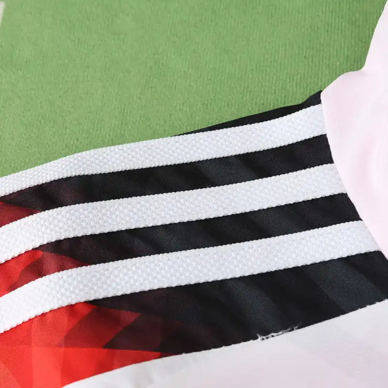 Deutschland Beidseitiger Windbreaker – Wendbare Jacke Weiß Rosa