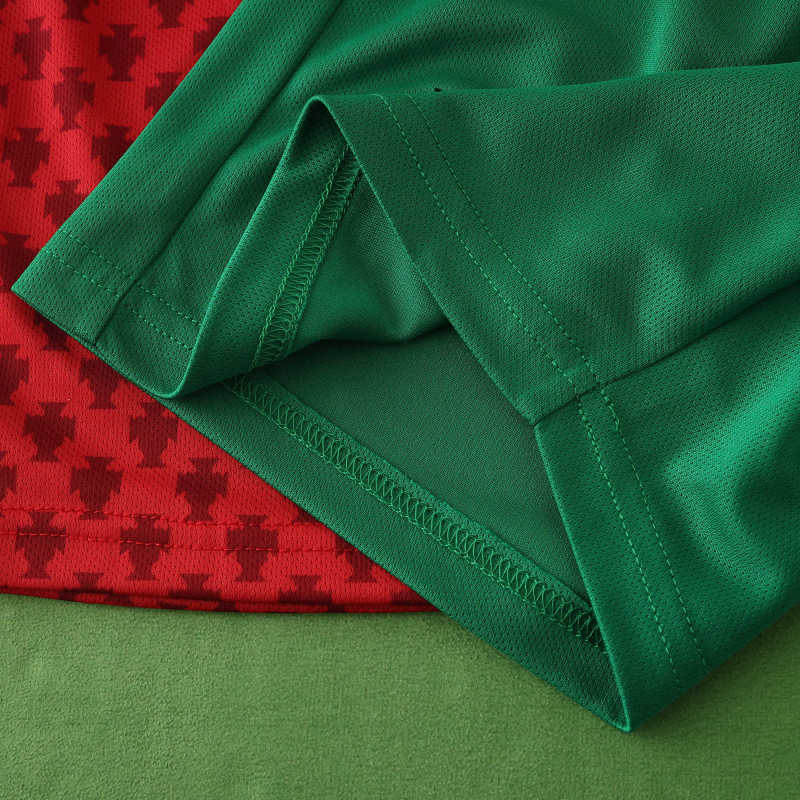 Portugal 2004 Saison Heim Kinder Retro Trikot Fußballshirt