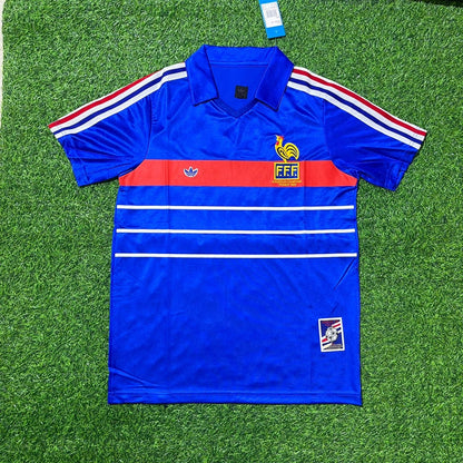 Luis Fernández Frankreich WM 1982 Retro-Fußballtrikot Retro Trikot
