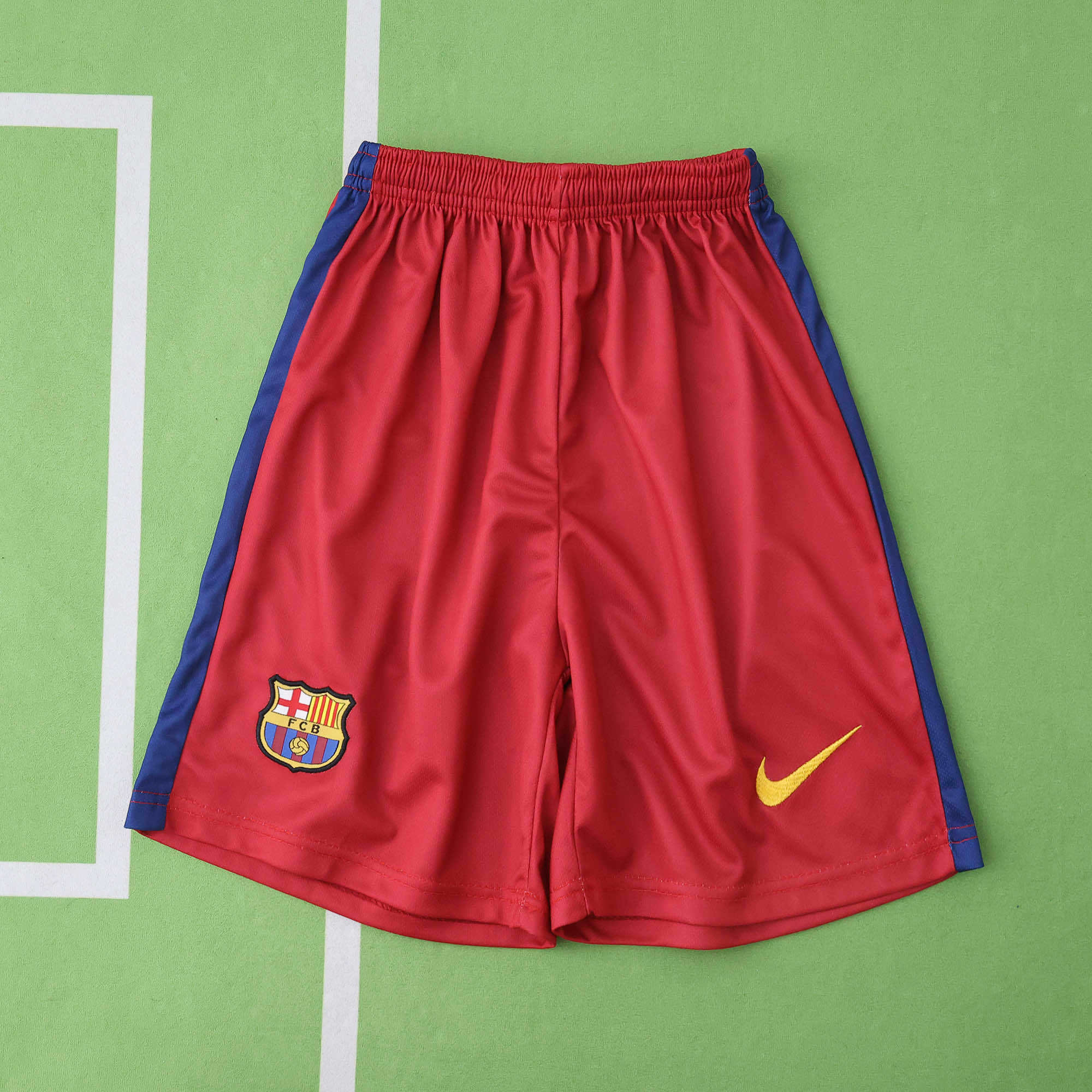 FC Barcelona 2015-2016 Season Home Kids Retro Football Jersey Trikot Maillot