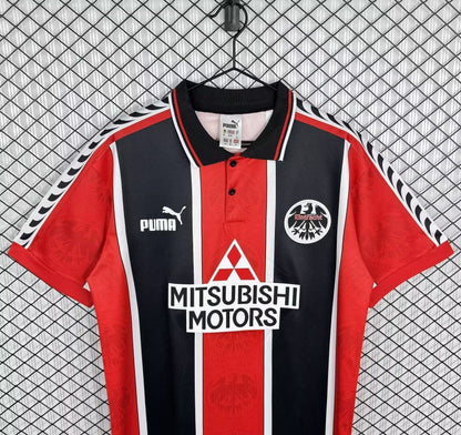 Maillot de football rétro domicile Eintracht Francfort saison 1996/1997