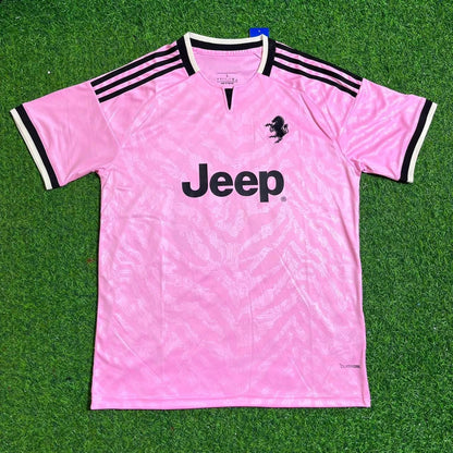 Randal Kolo Muani #9 Juventus 2026/2027 New Season Away Pink Football Jersey