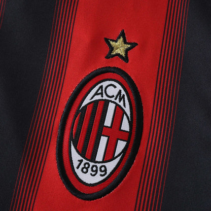 A.C. Milan 2004-2005 Season Retro Home Kids Football Jersey Trikot Maillot