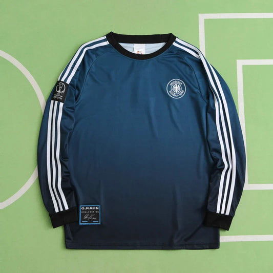 Deutschland 2002 Oliver Kahn Torwart Retro-Trikot Deutschland Heim-Retro-Trikot