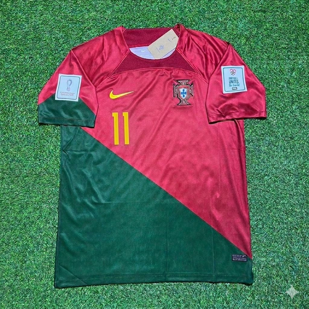João Félix #11 Portugal 2022 WM Heim Retro Fußballtrikot