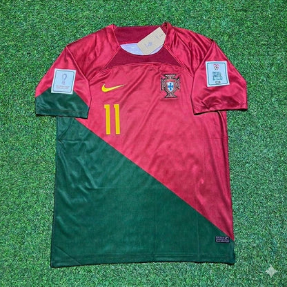 João Félix #11 Portugal 2022 WM Heim Retro Fußballtrikot