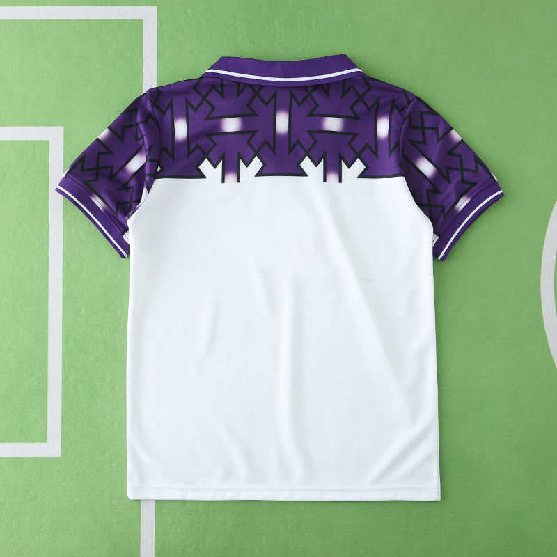 Fiorentina 1992/1993 Away Kids Retro Football Jersey Trikot Maillot