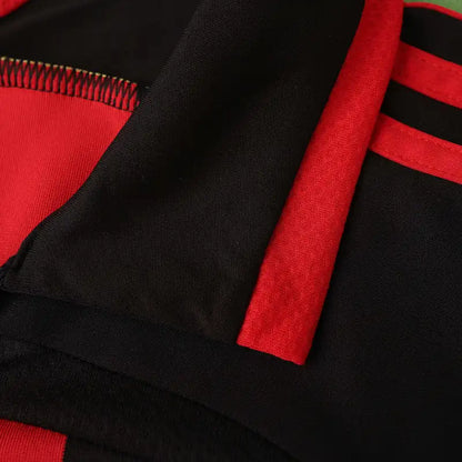 A.C. Mailand 06/07 Saison Rotes Auswärts-Retro-Trikot Fußballtrikot