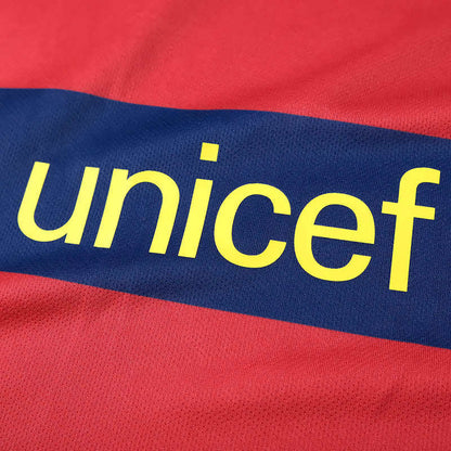 Barcelona 2015-16 Season Home Retro Jersey Trikot Soccer Shirt