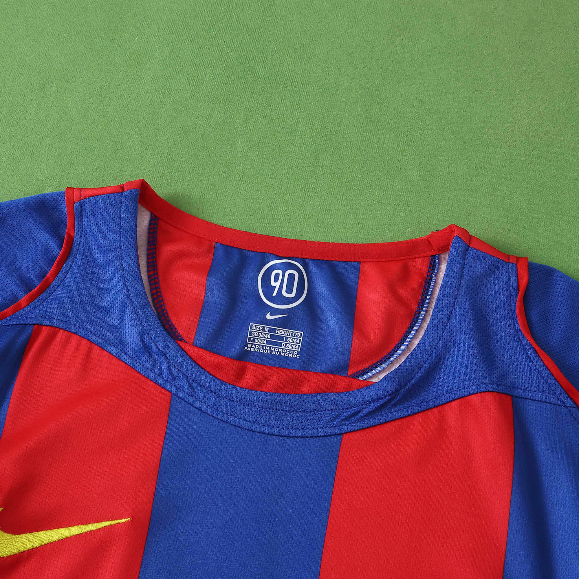 FC Barcelona 2004-2005 Season Home Retro Football Jersey Trikot Maillot