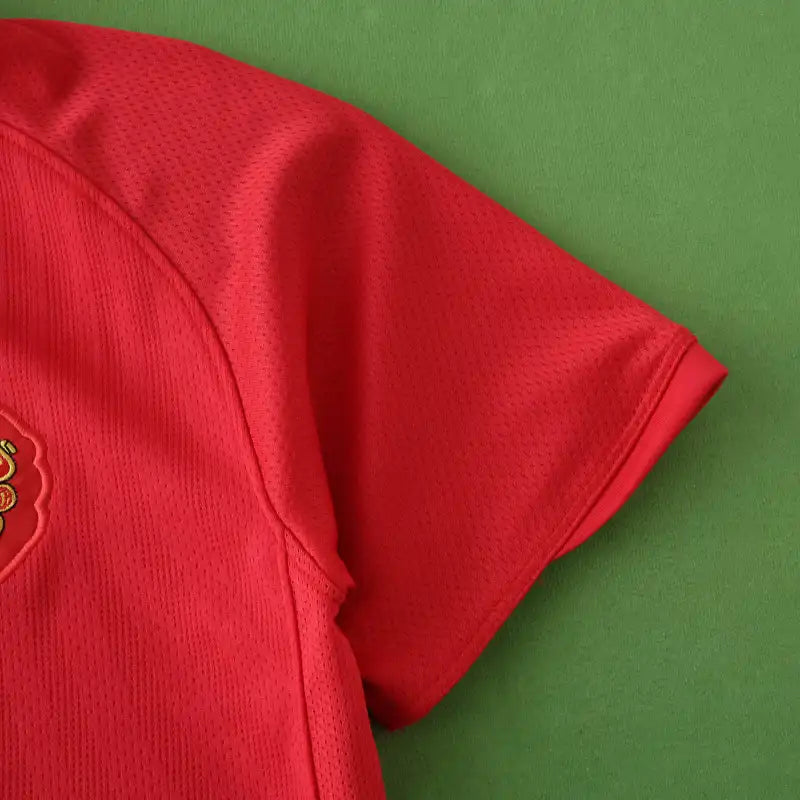 Manchester United 2007/08 Home Retro Kids Kit Trikot