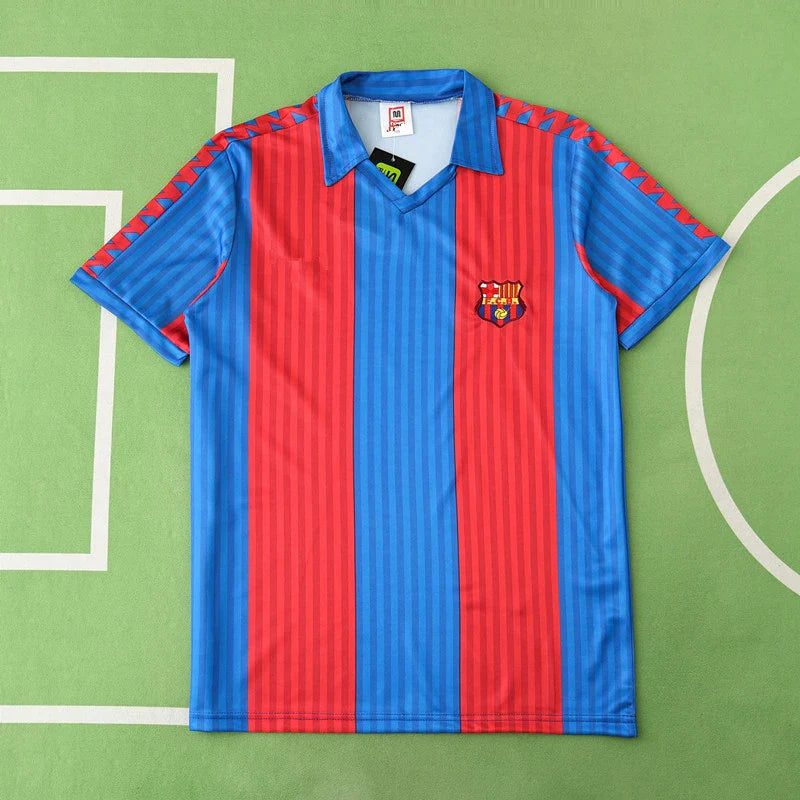 FC Barcelona 89/91 Saison Home Retro Trikot Fußballtrikot