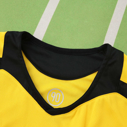 Arsenal 2005-2006 Season Away Yellow Retro Football Jersey Trikot Maillot