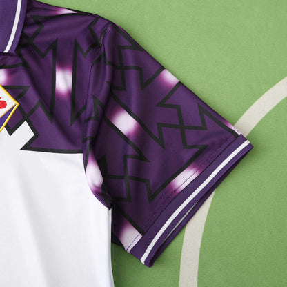 ACF Fiorentina 1992-1993 Season Retro Away Football Jersey Trikot Maillot
