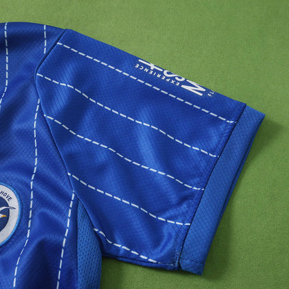 Camiseta de fútbol infantil local azul del Brighton, temporada 2026-2027